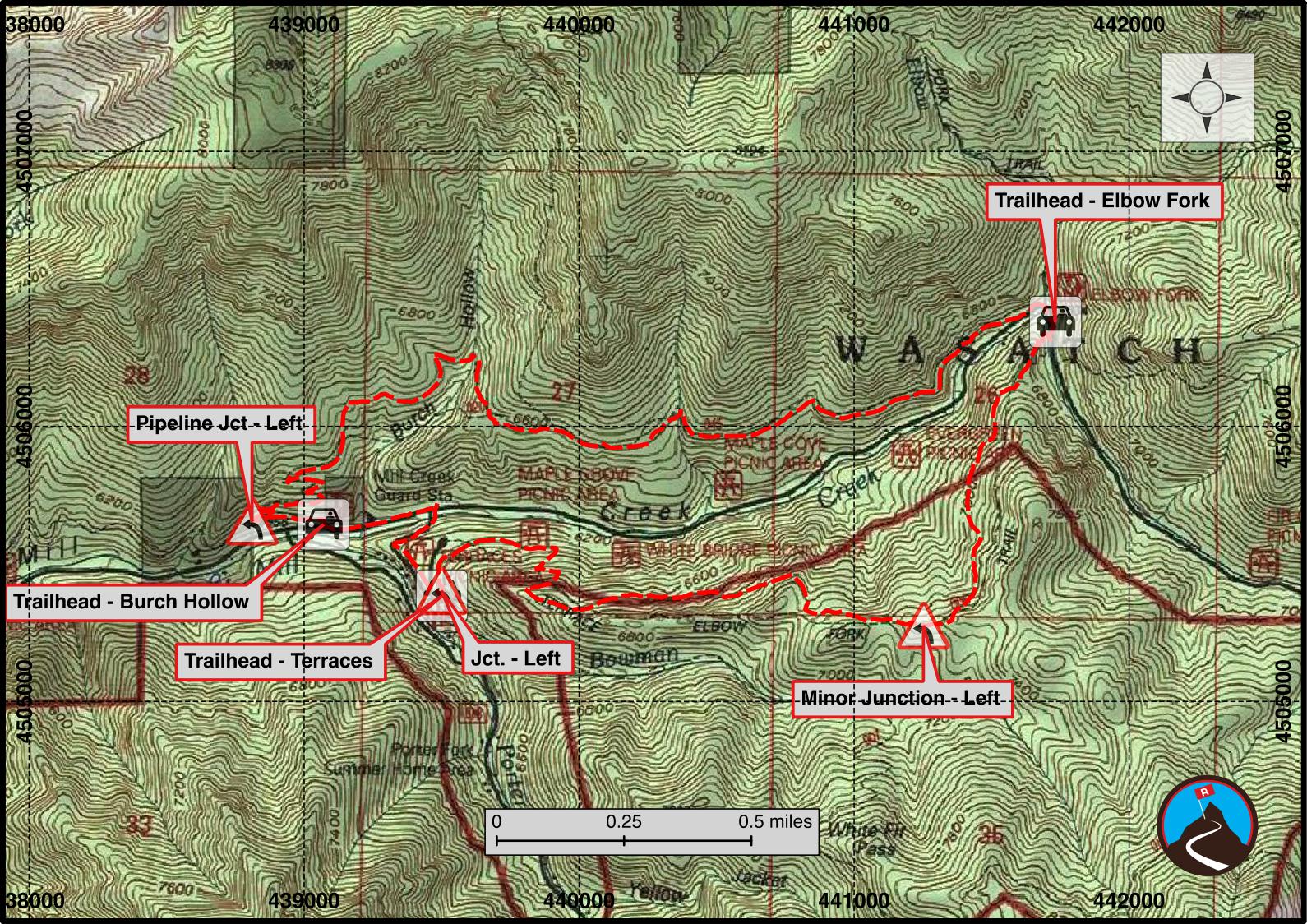 Hiking Terraces to Elbow Fork Millcreek Canyon Road Trip Ryan