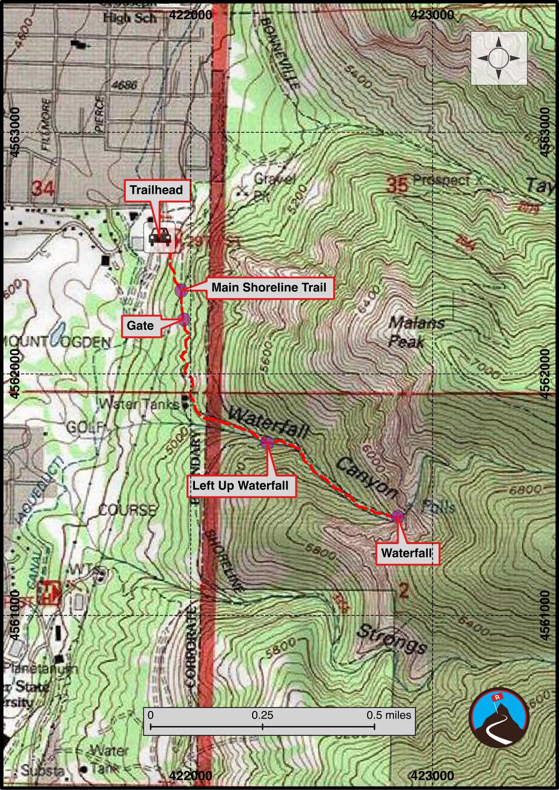 Hiking Waterfall Canyon Ogden Road Trip Ryan