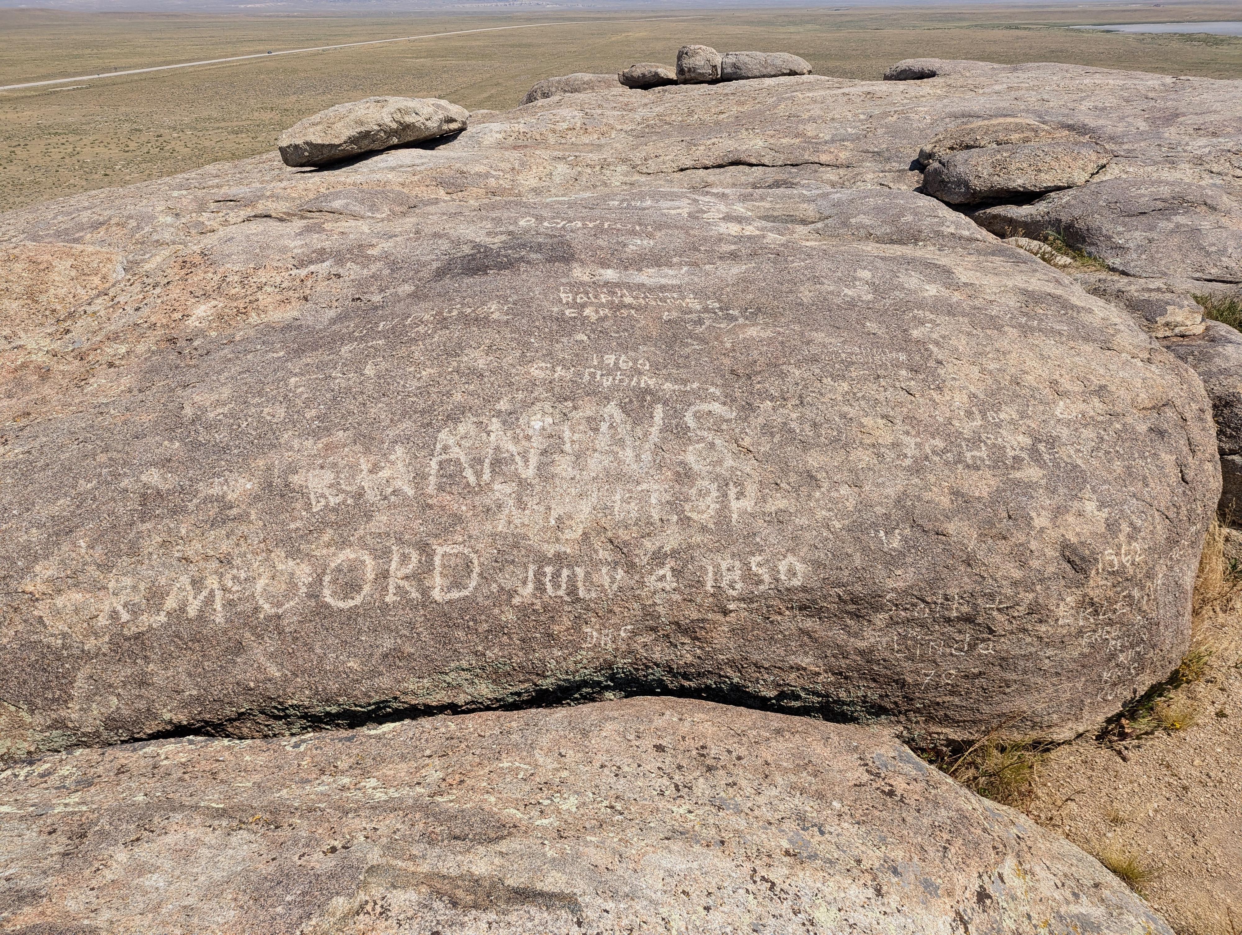 Some of the names on top. 