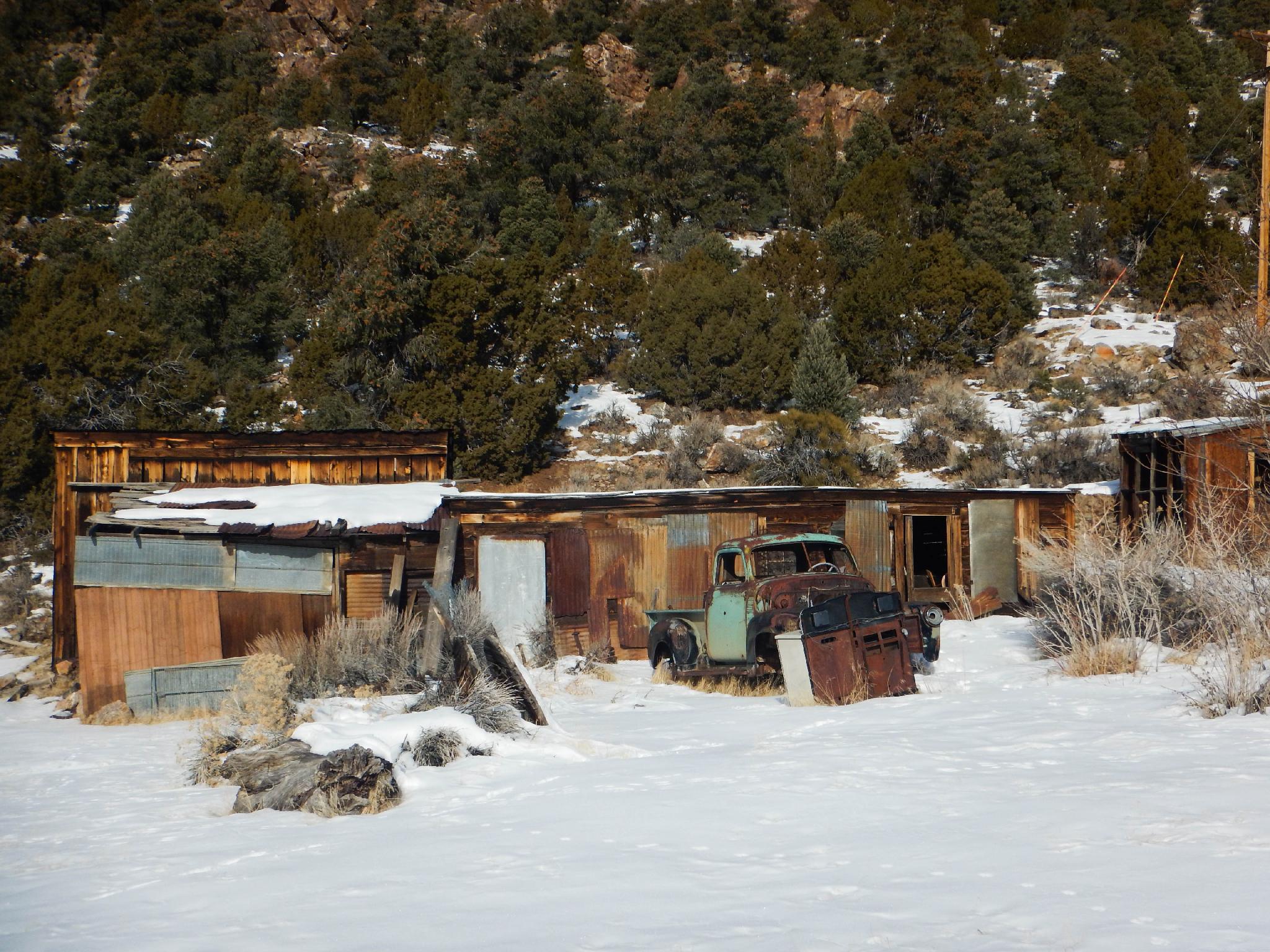 Roadside Attraction Osceola Ghost Town Ely Nevada Road Trip Ryan