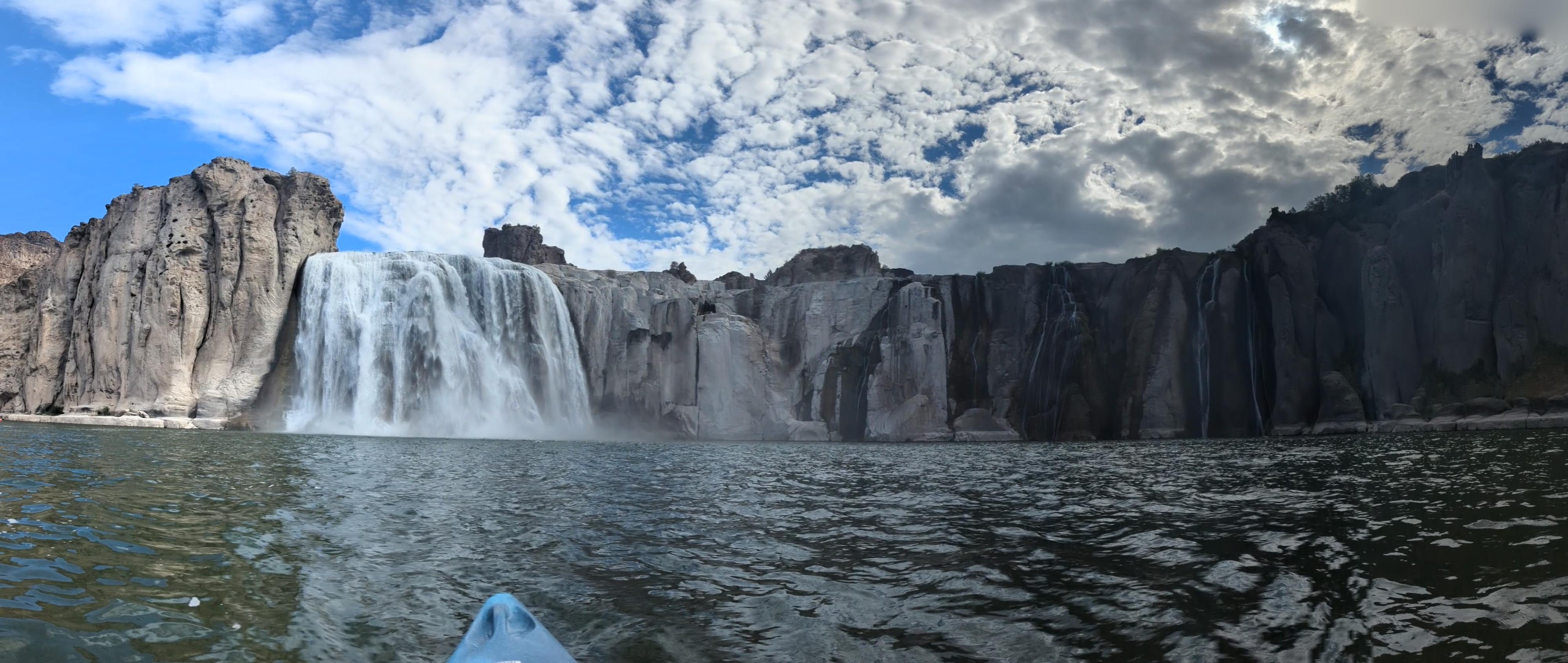 Panorama of Shoshone Falls