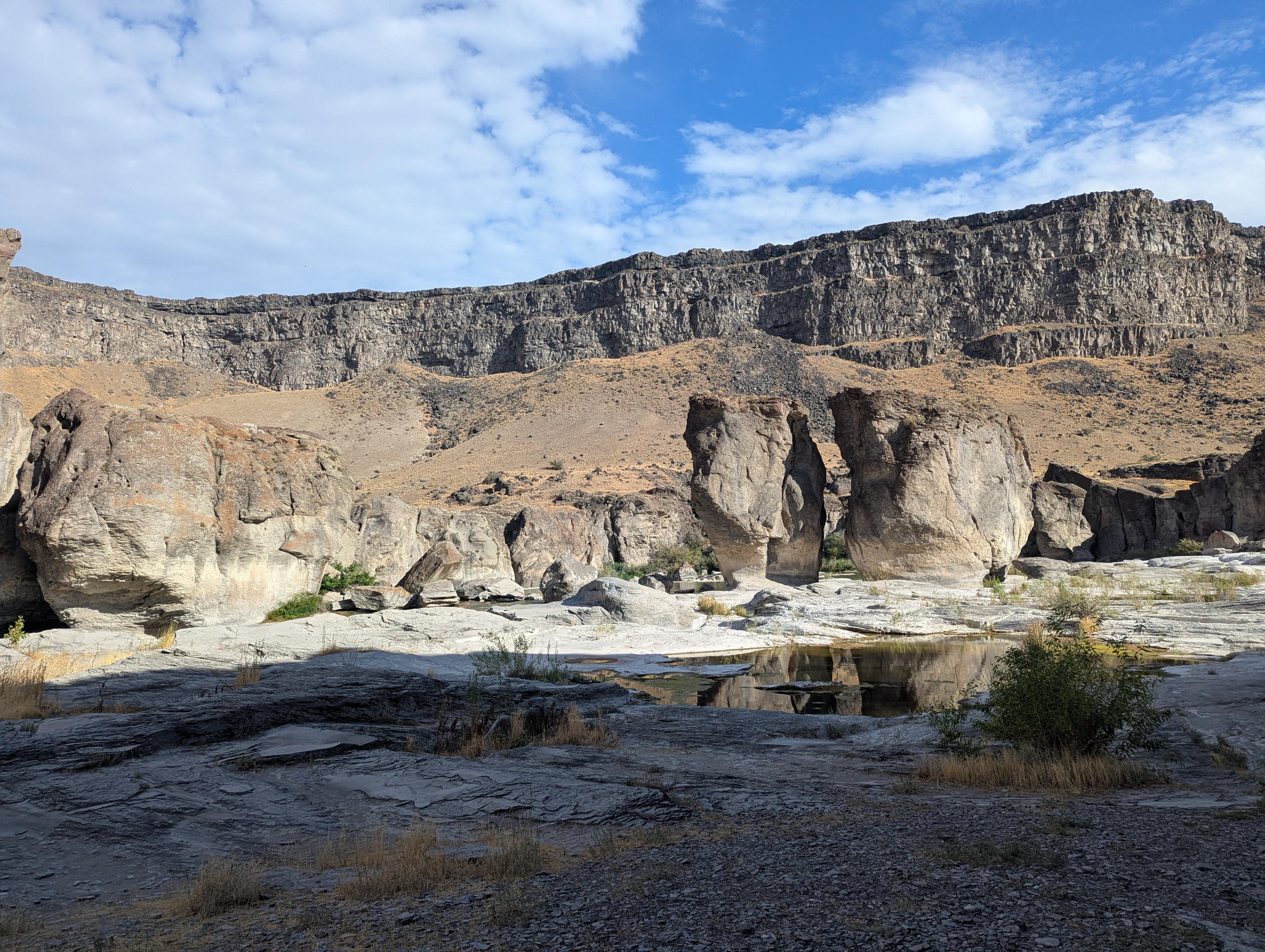 Crossing Pillar Falls at about 600 CFS