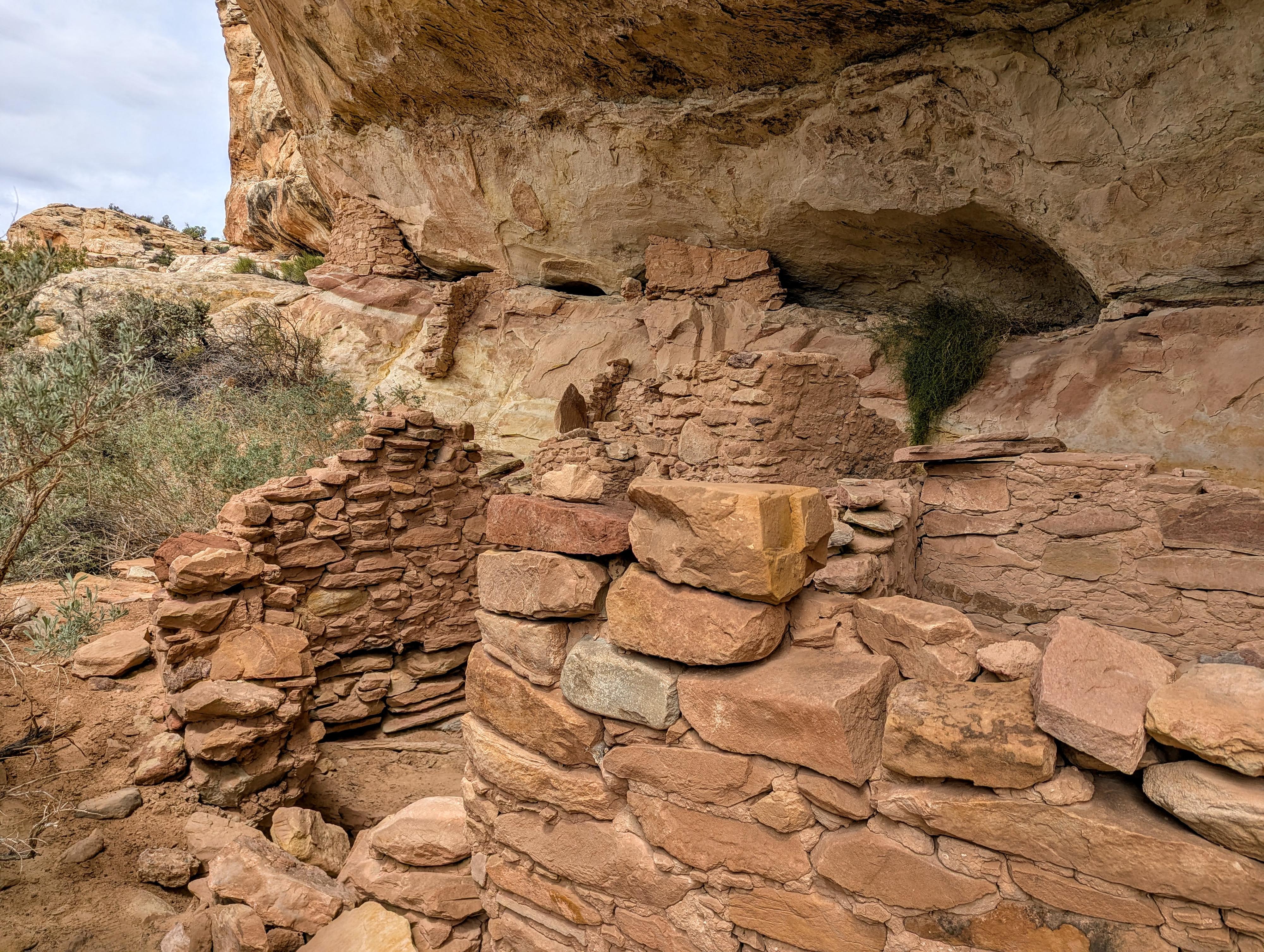 The ruins at 106.7 Mile Ruin