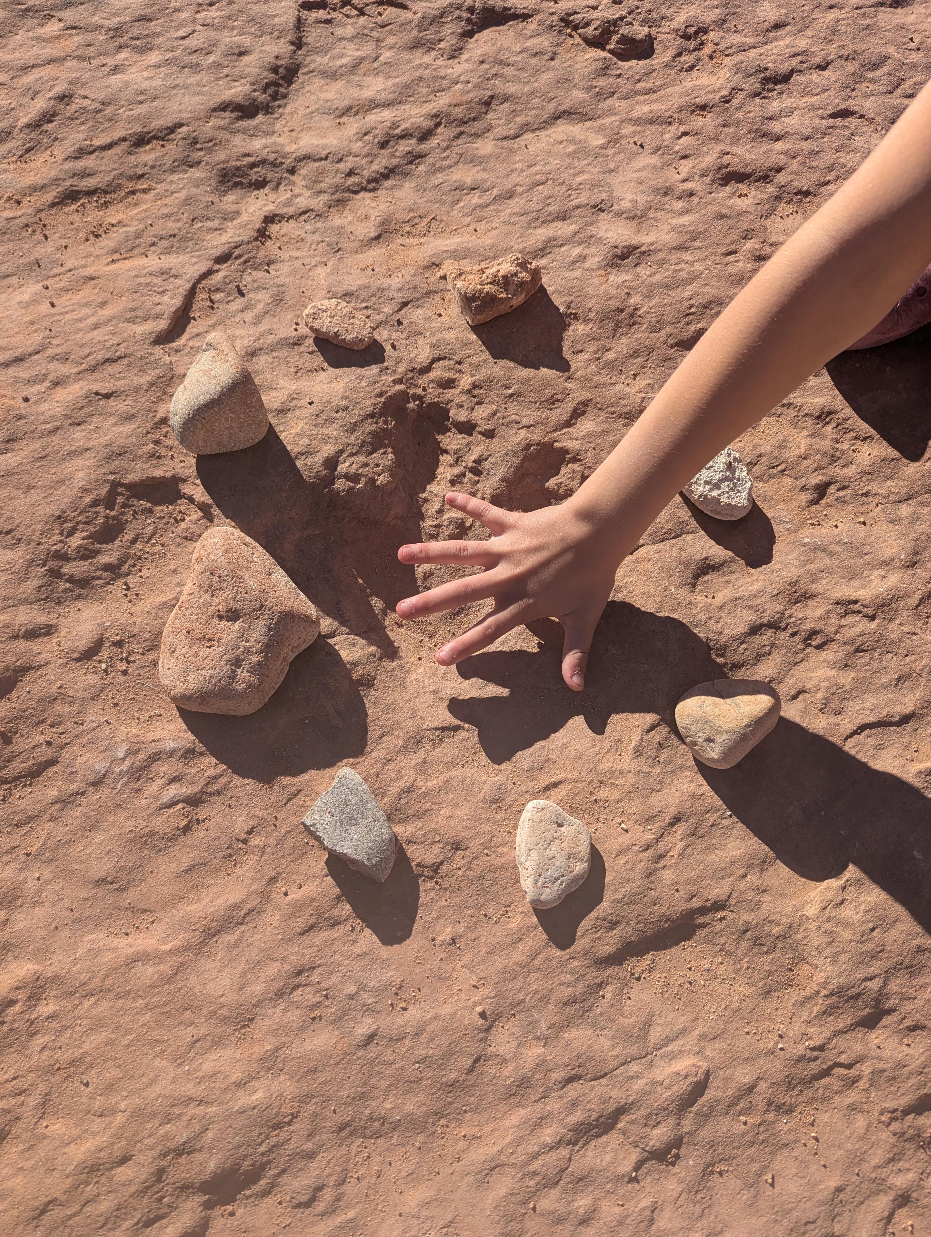 Hand for scale. 