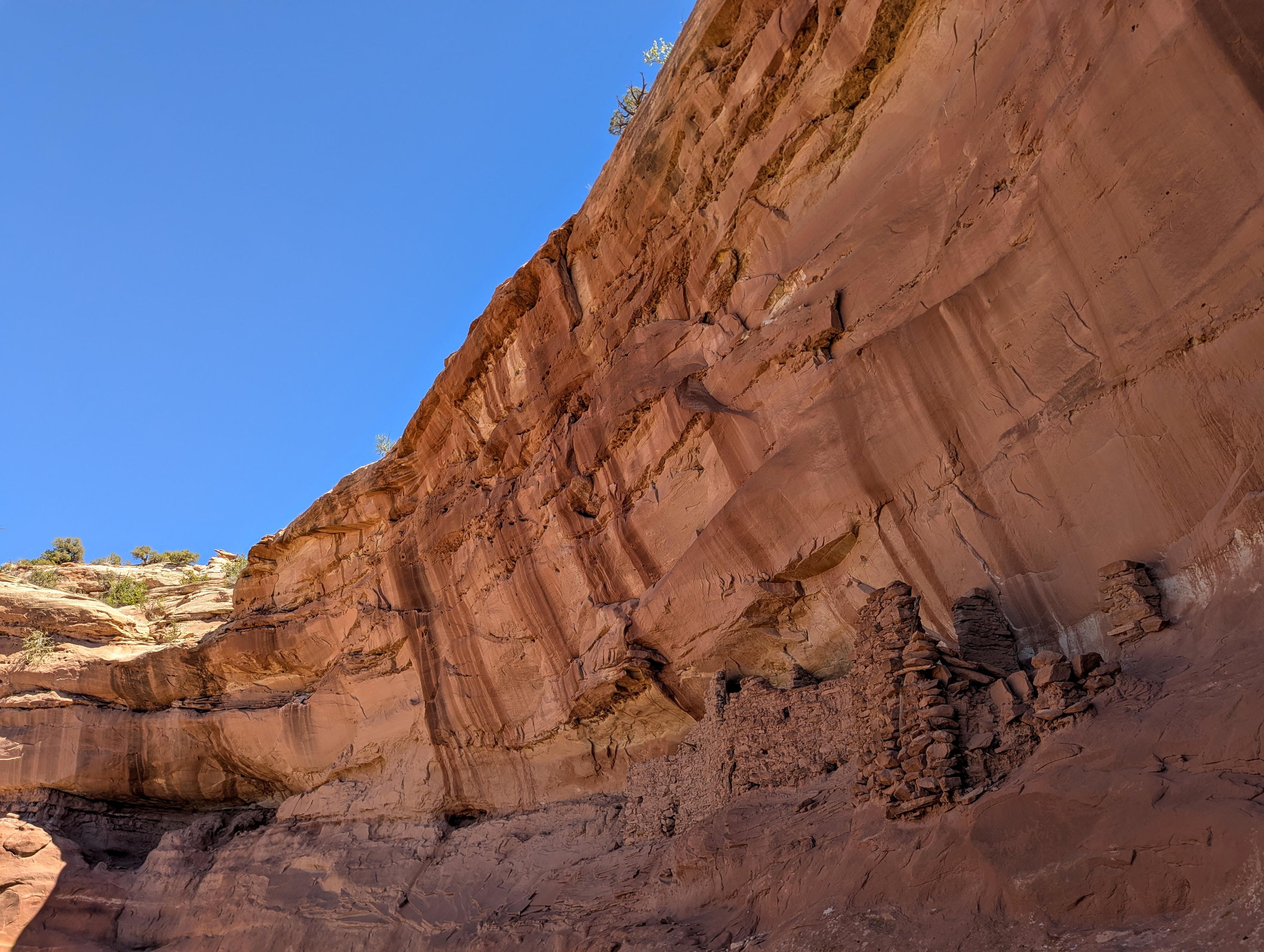 Juniper Ruin from the side. 