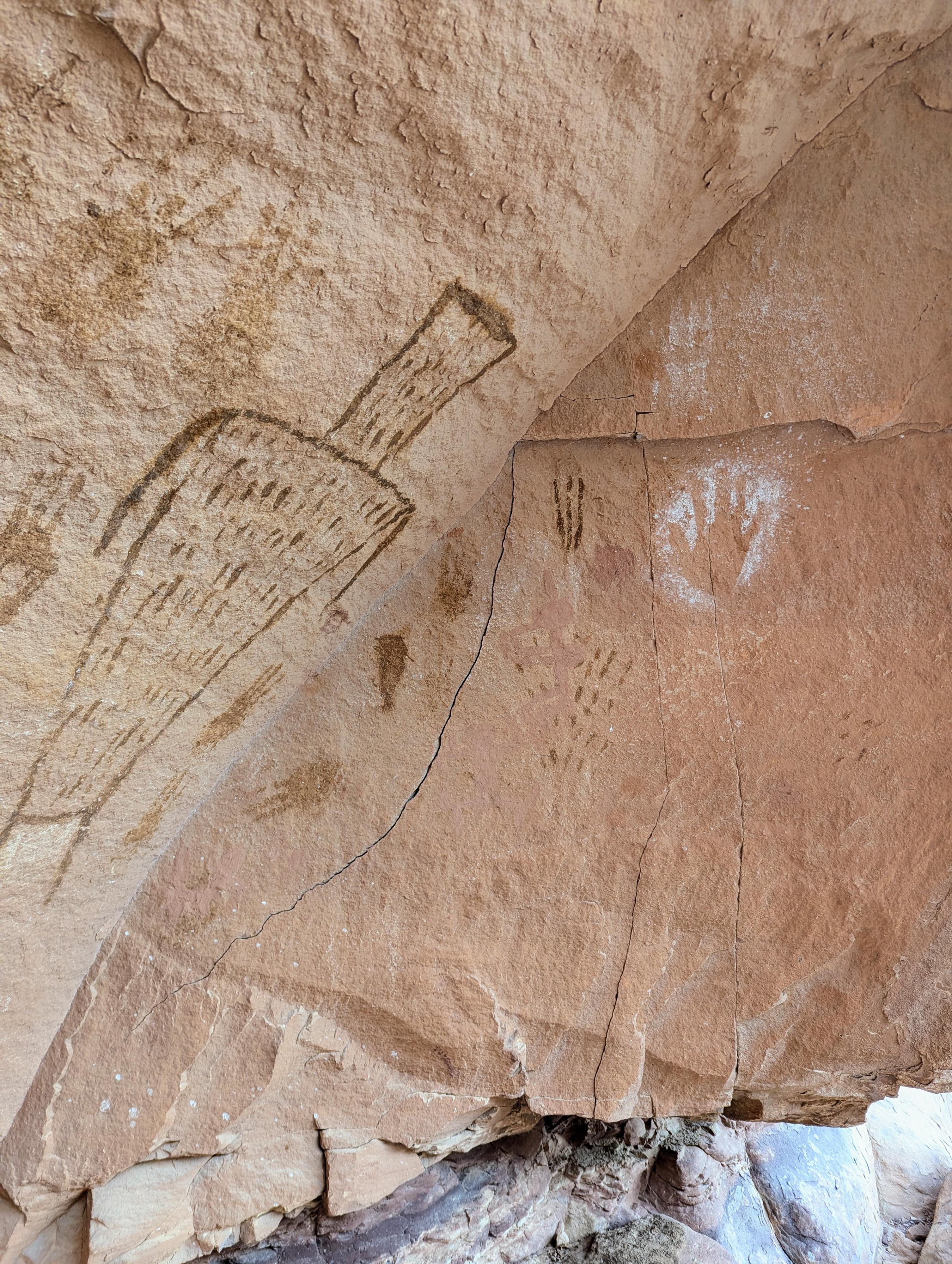 Some of the Bushwhack pictographs.