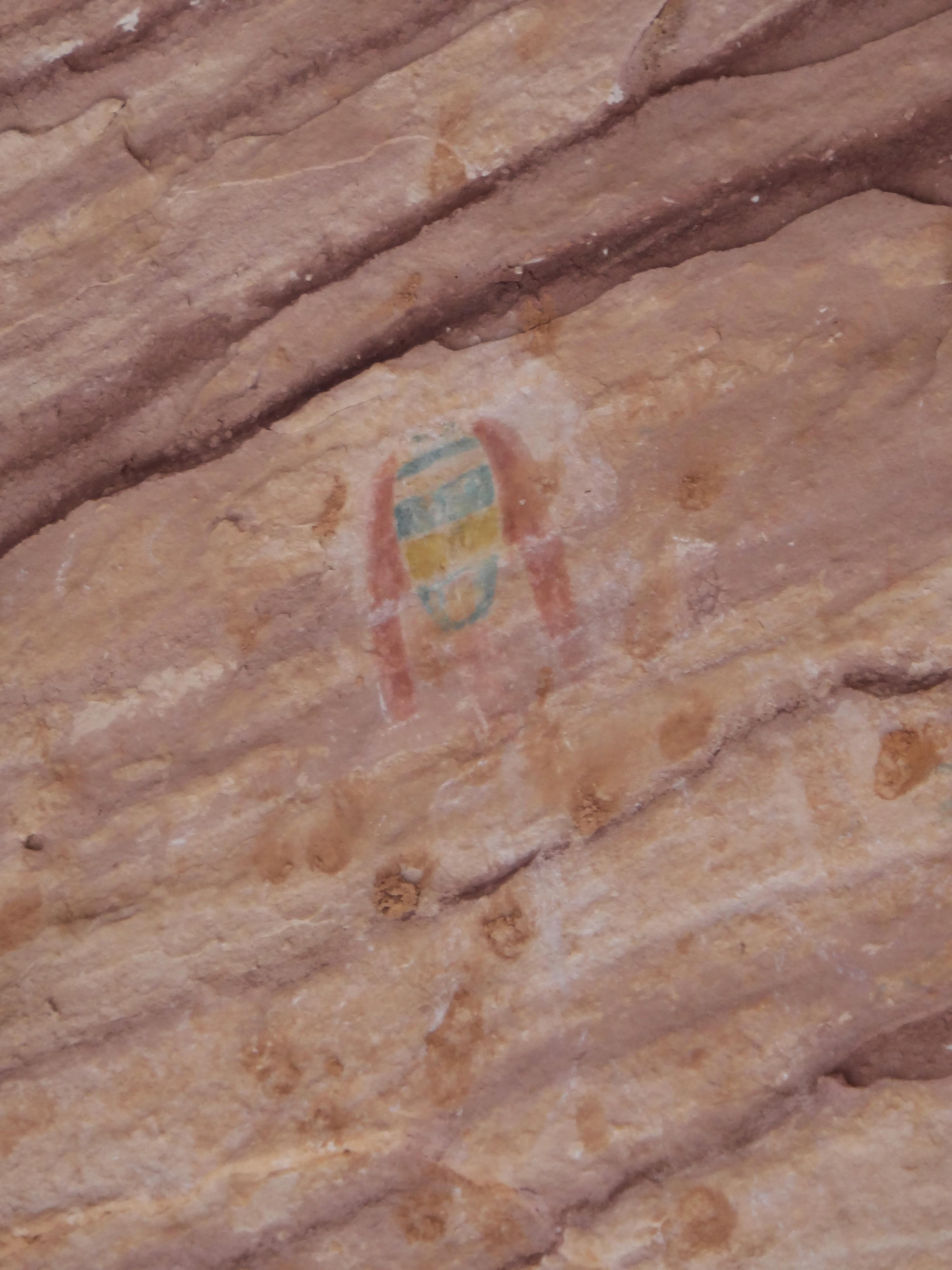 The Green Mask at the Green Mask site in Sheiks Canyon