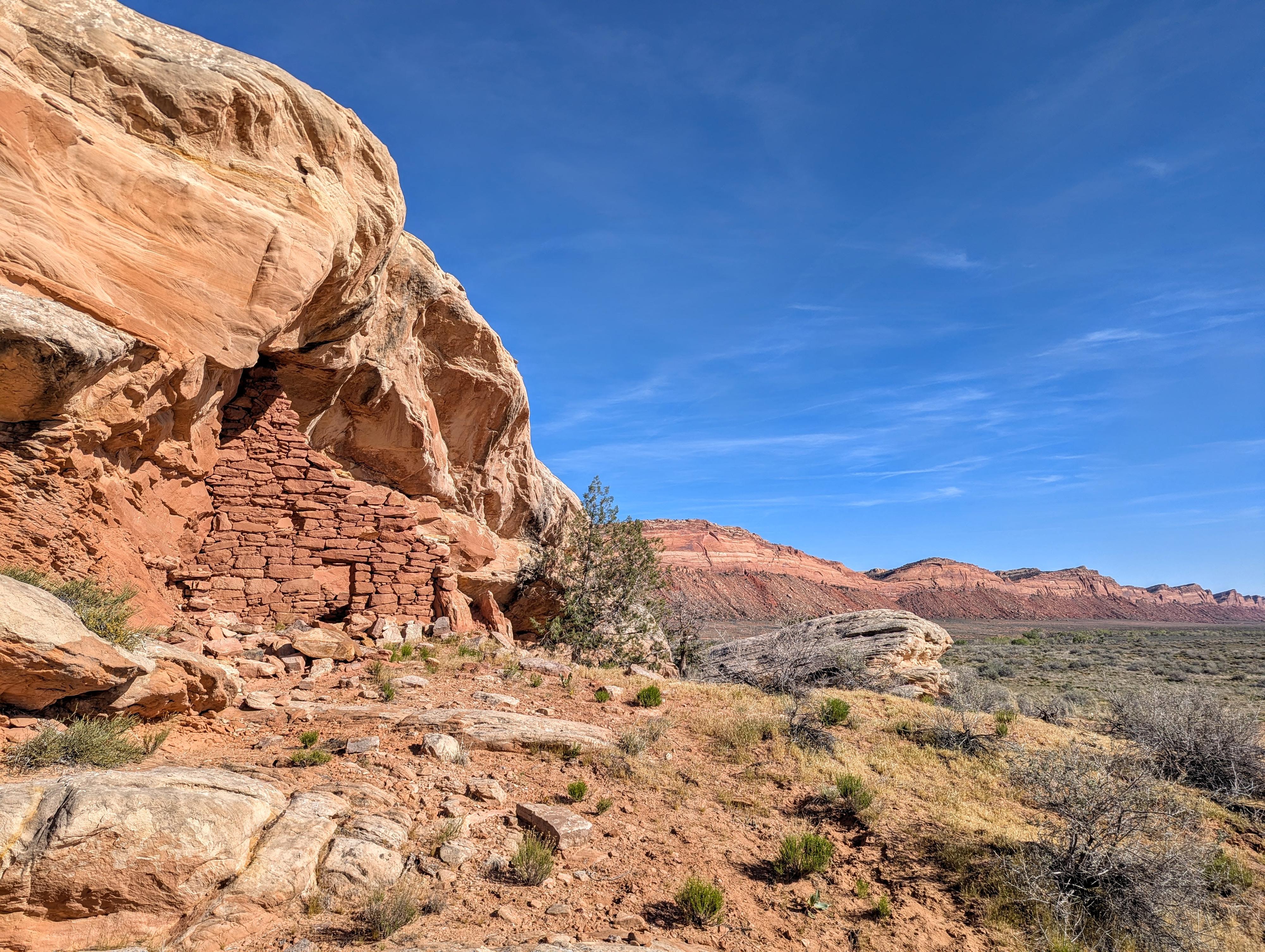 Navajo Rocks Ruin - Comb Wash
