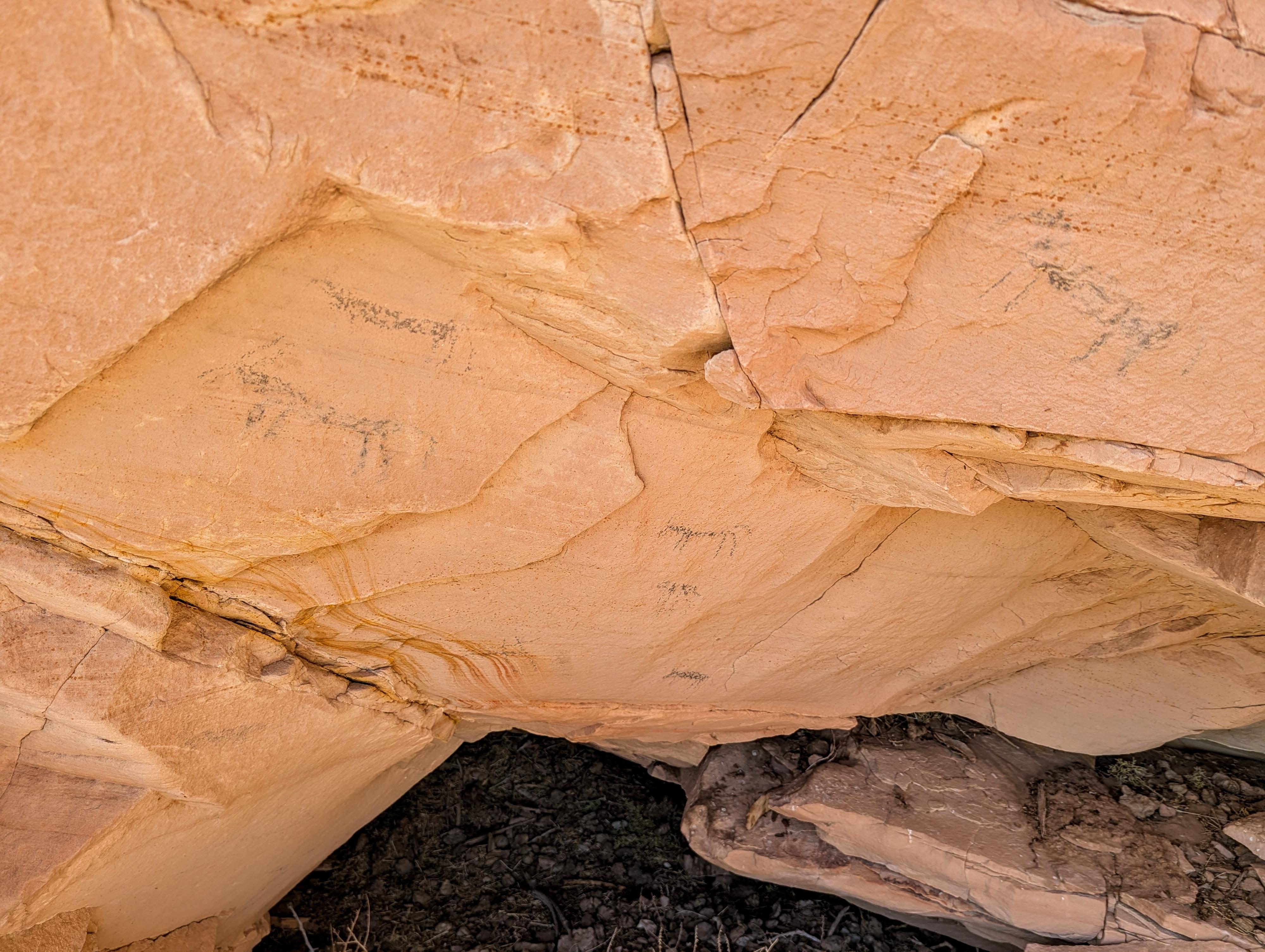 Some of the pictographs