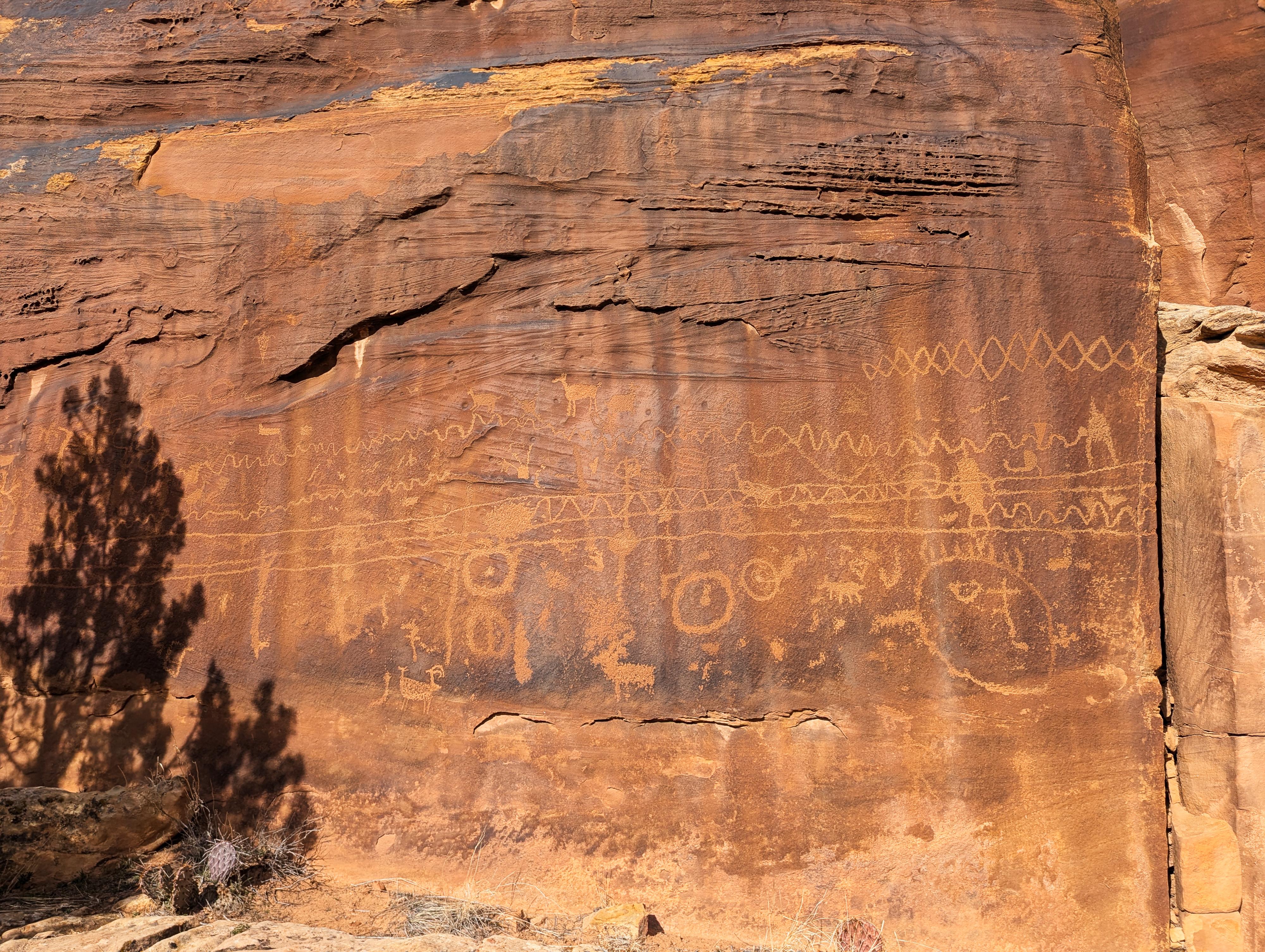 Shay Canyon Rock Art - Indian Creek