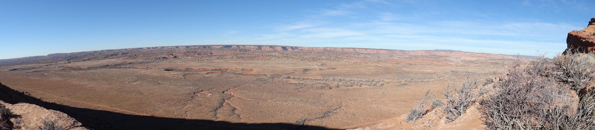 Panorama from the summit.