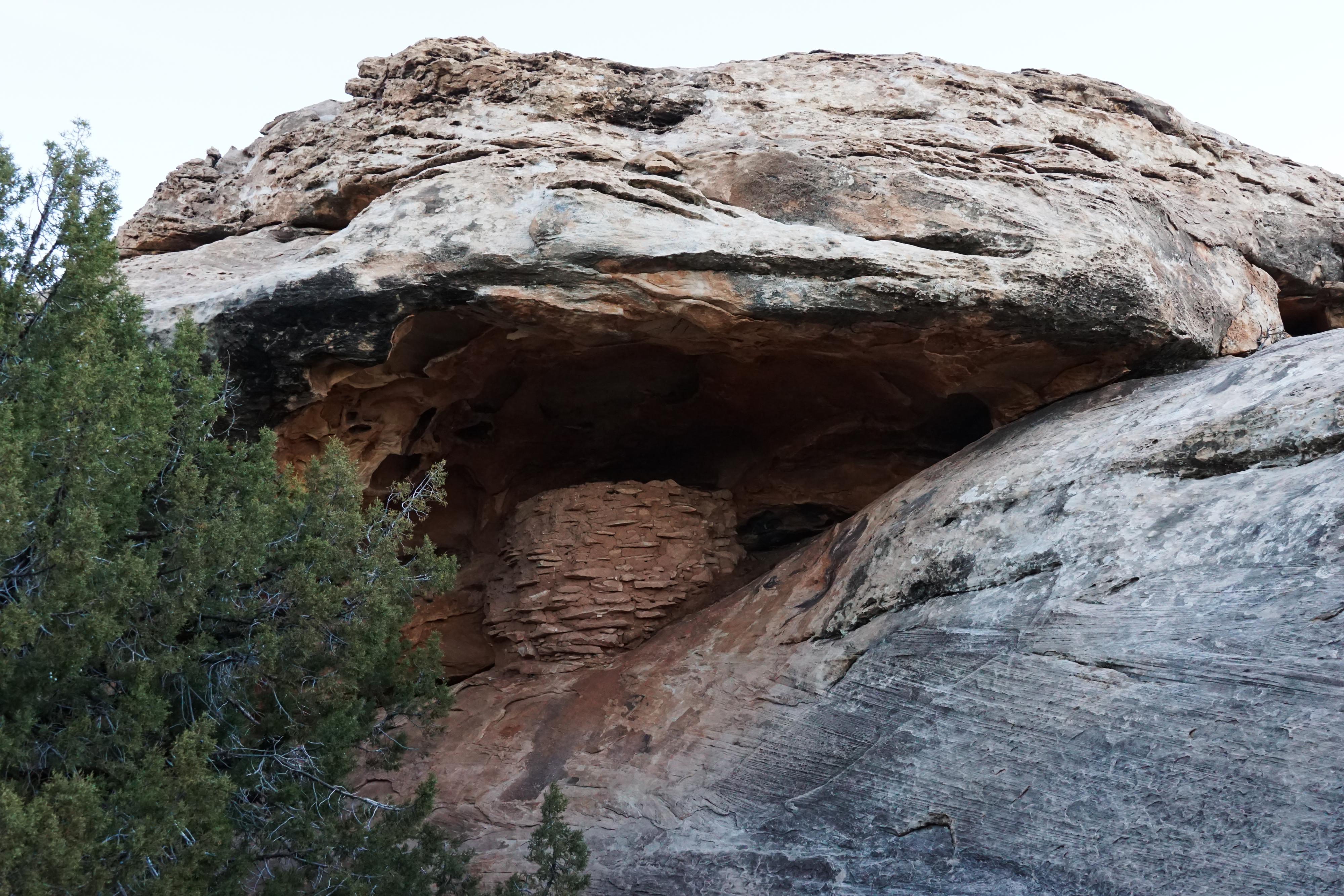 The stone storehouse (granary)