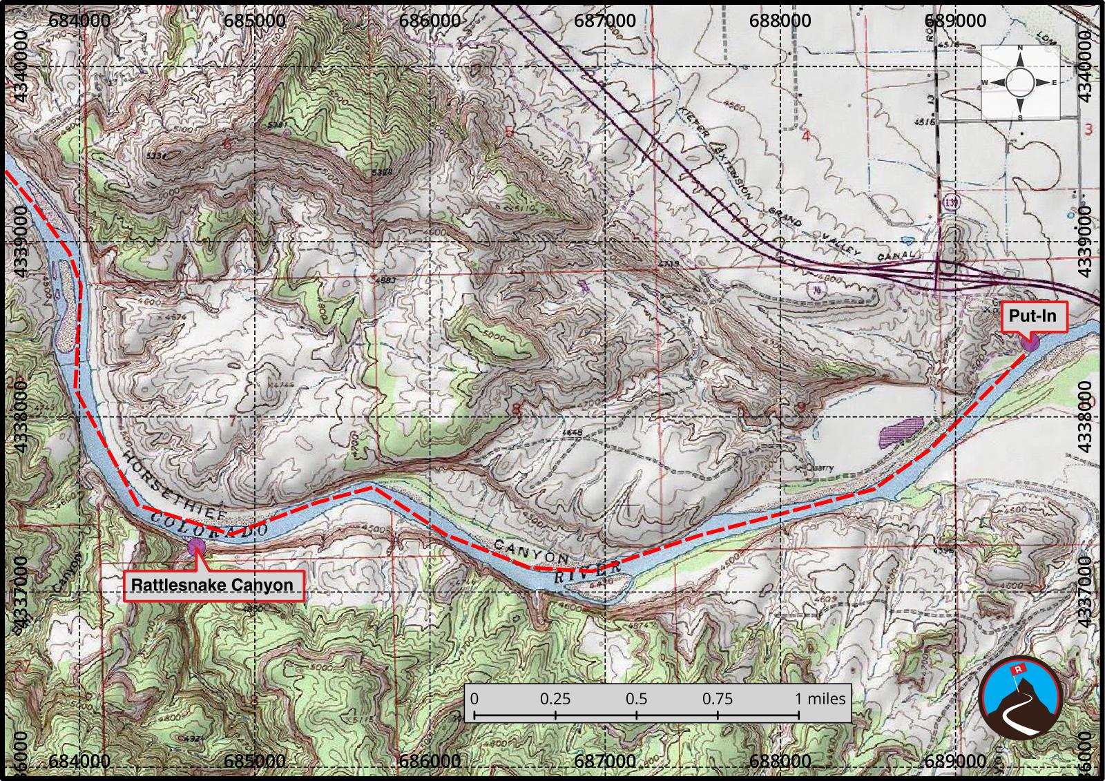 Ruby Horsethief River Map Floating Ruby And Horsethief Canyons - Colorado River - Road Trip Ryan