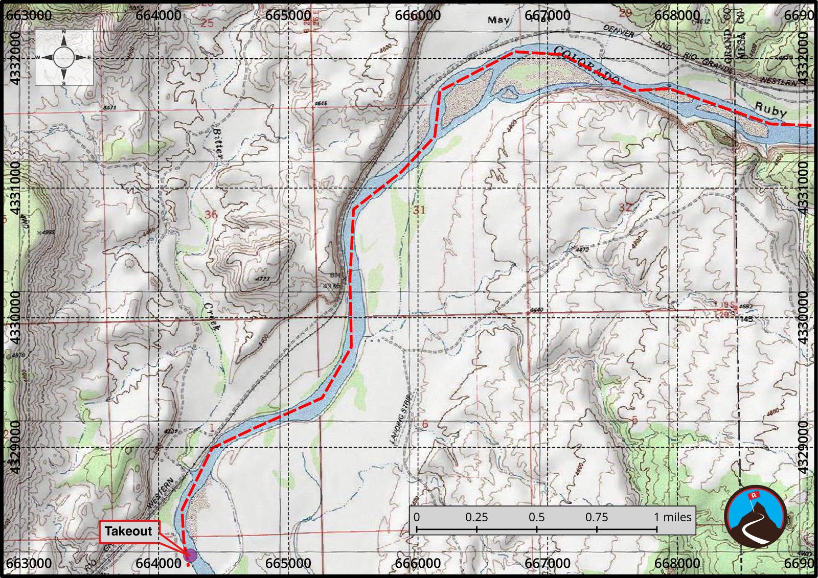 Ruby Horsethief River Map Floating Ruby And Horsethief Canyons - Colorado River - Road Trip Ryan