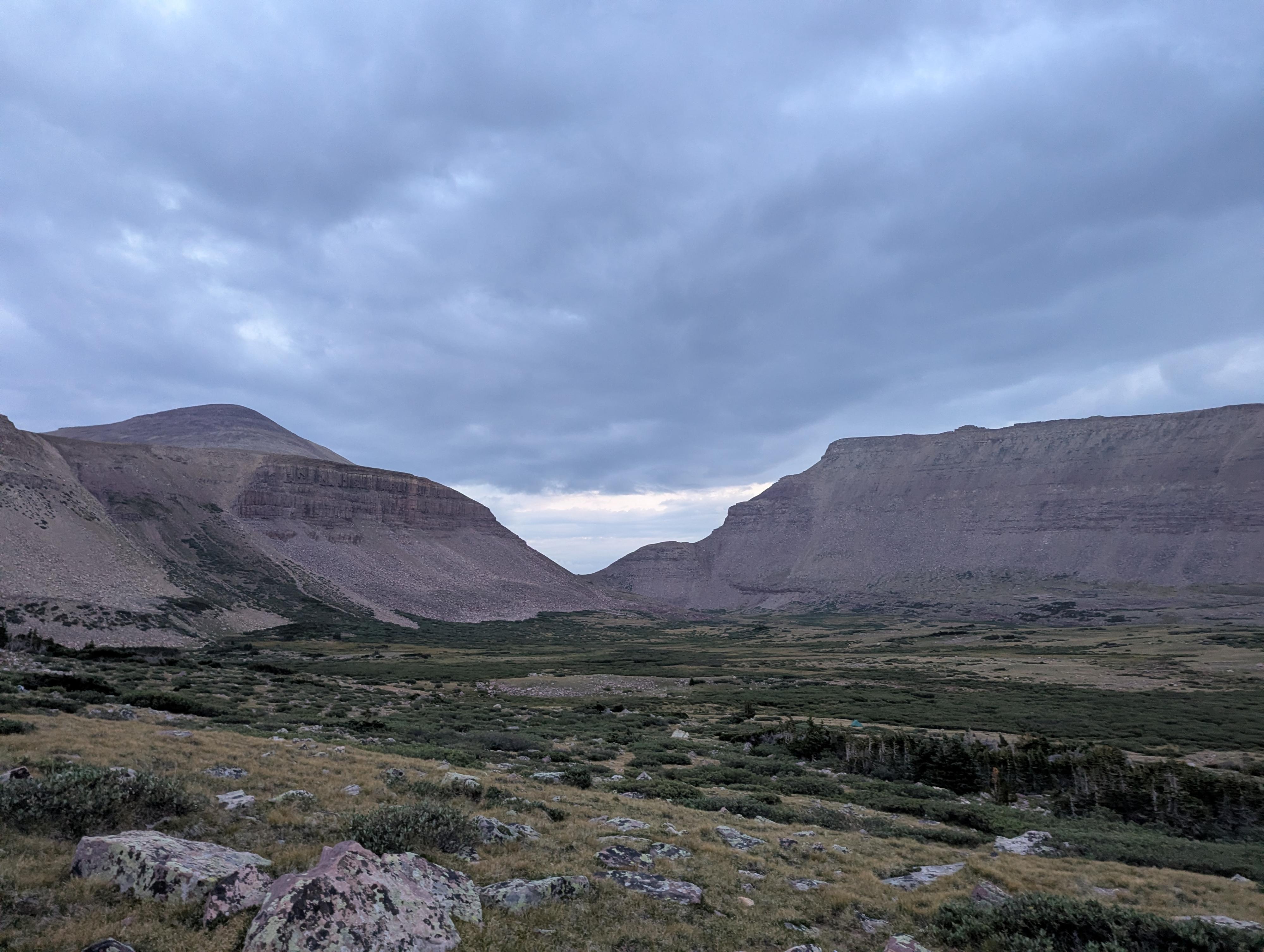 Gunsight from Painter Basin