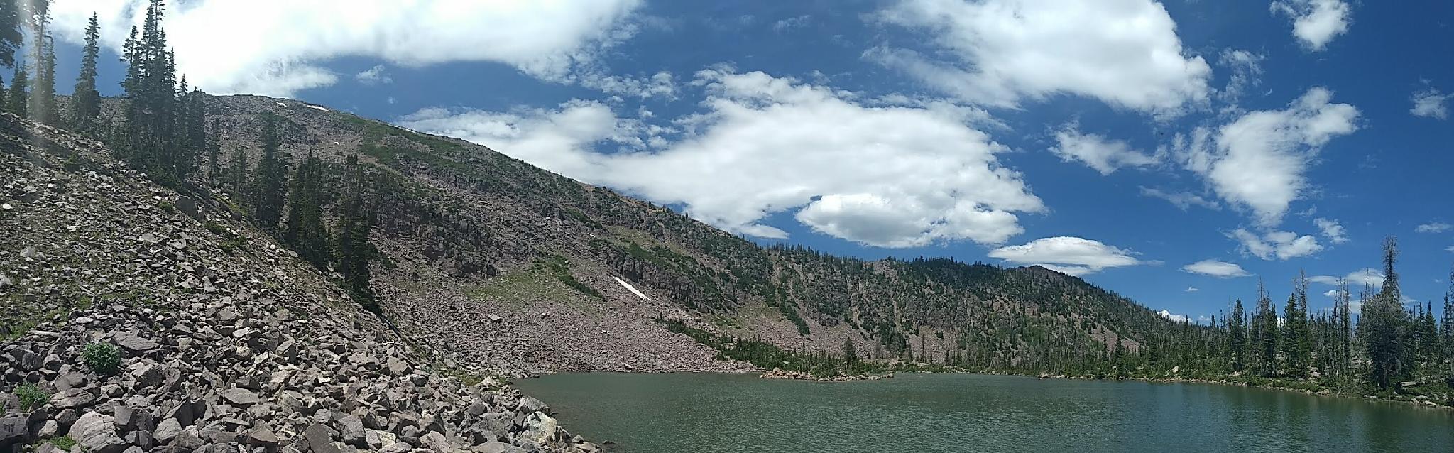 Panorama of Whiskey Island Lake