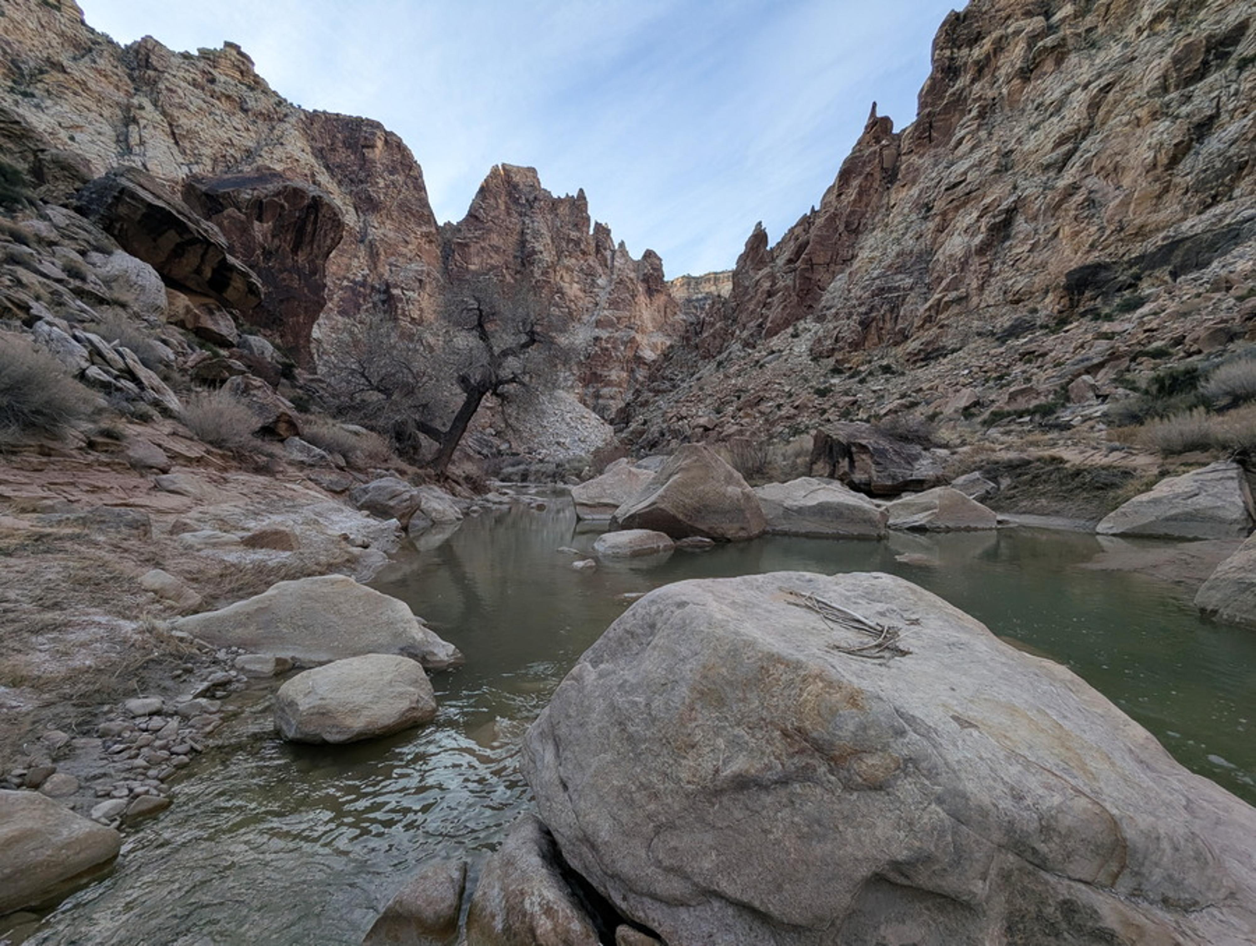The Upper Black Box Gorge