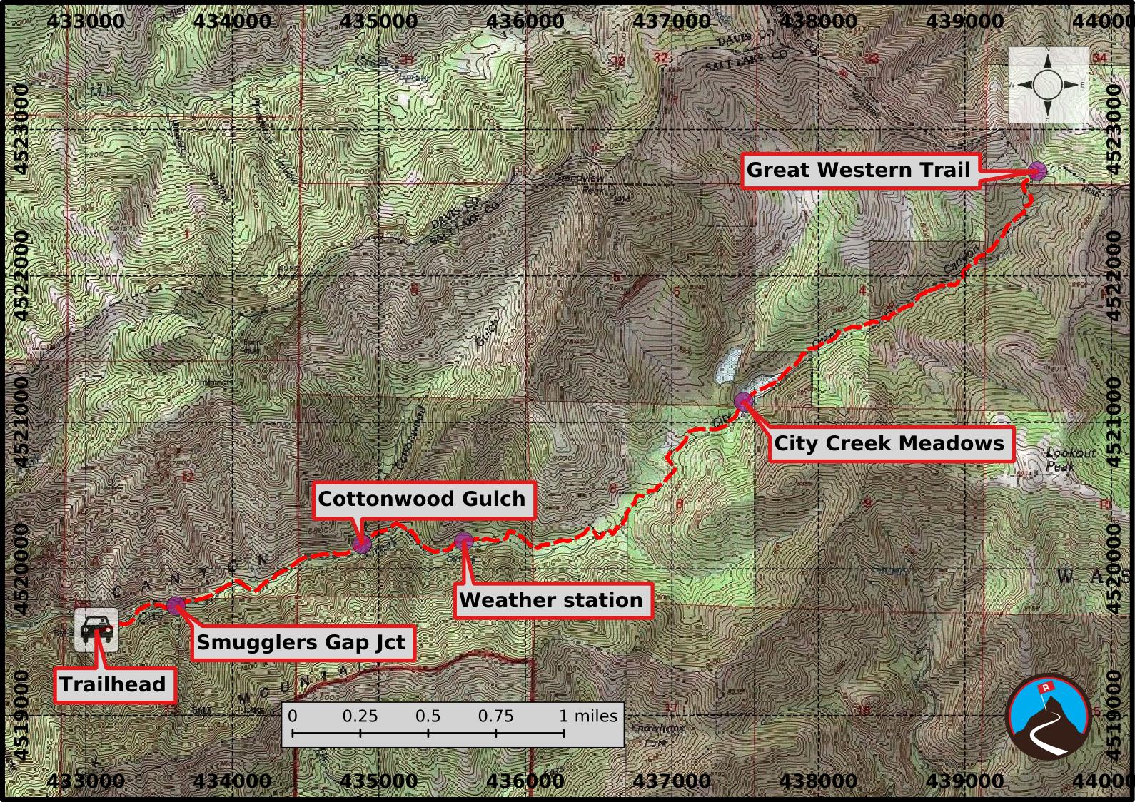 Hiking City Creek Canyon - Salt Lake City - Road Trip Ryan