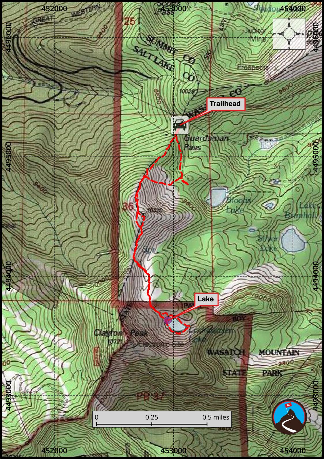 Hiking Lackawaxen Lake Wasatch Front Road Trip Ryan