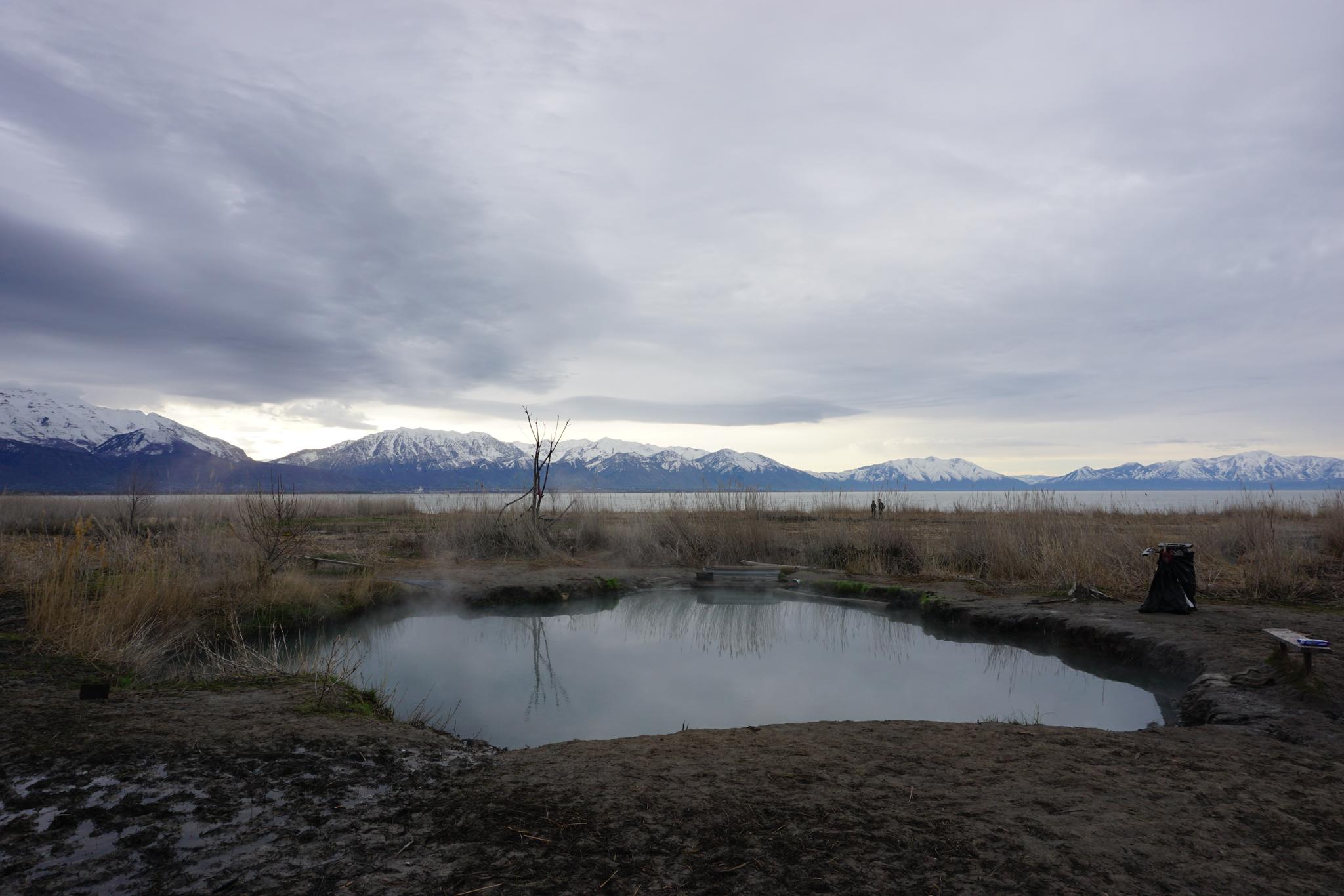 Roadside Attraction Saratoga Hot Springs Utah Lake Road Trip Ryan