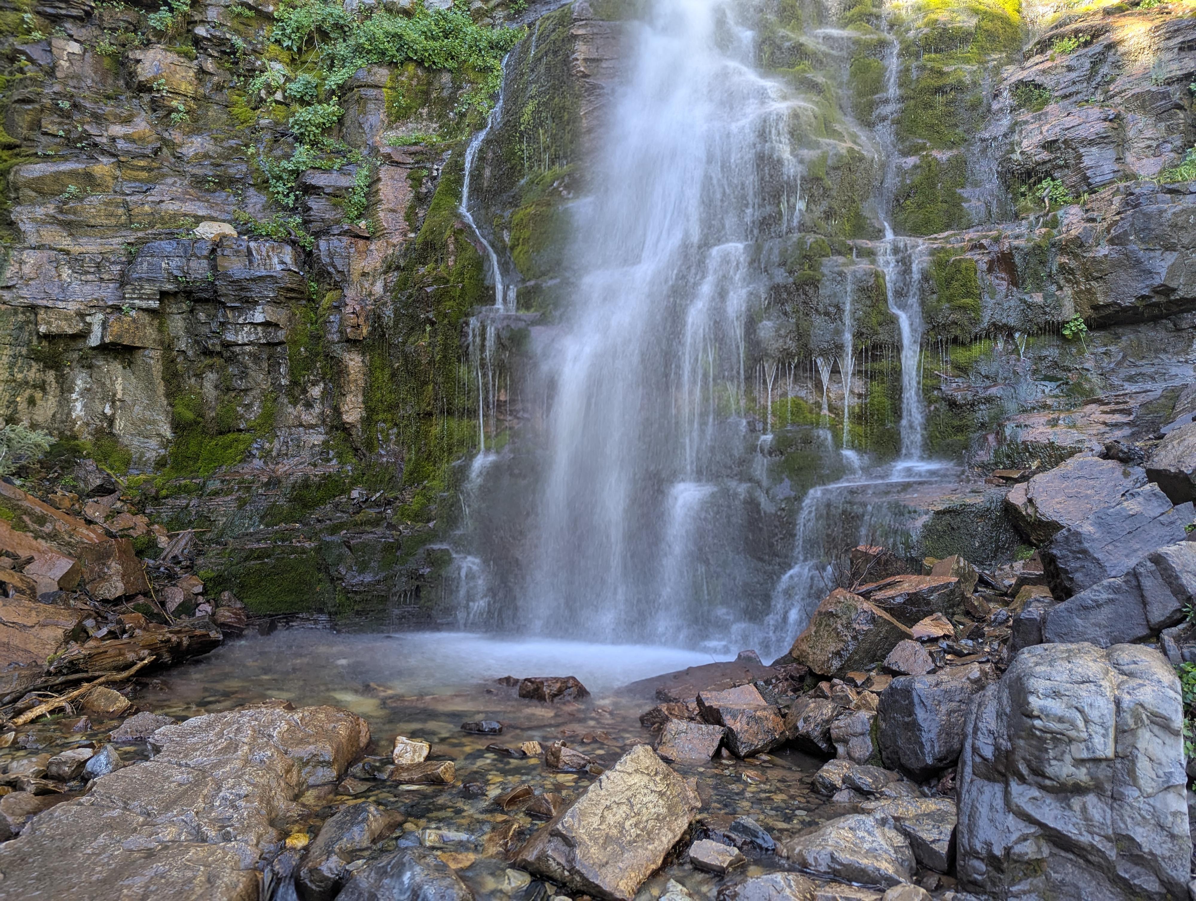 Timpanogos Falls - Mount Timpanogos
