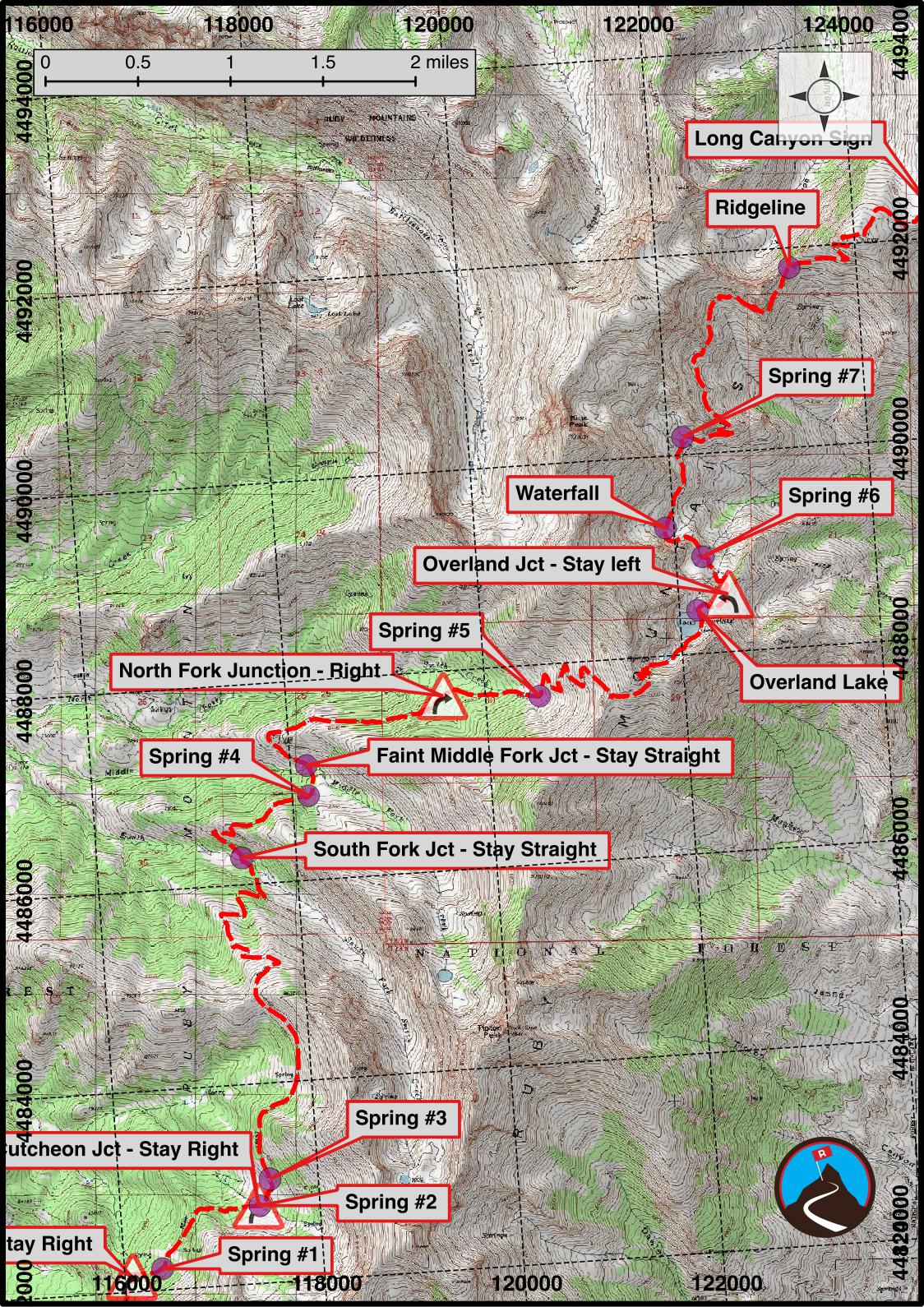 Hiking Ruby Crest Trail Elko Nevada Road Trip Ryan