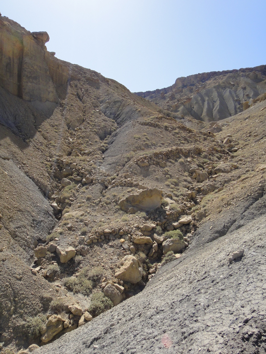 The beginnings of the trail - South Cainville Mesa