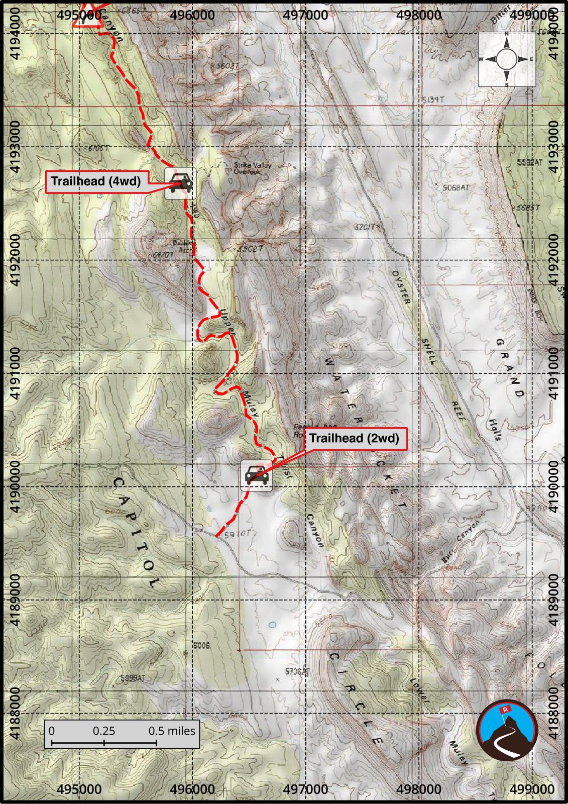 Hiking Upper Muley Twist - Burr Trail | Road Trip Ryan