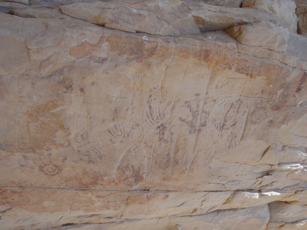 Additional Hand Prints - Many Hands Panel - Escalante