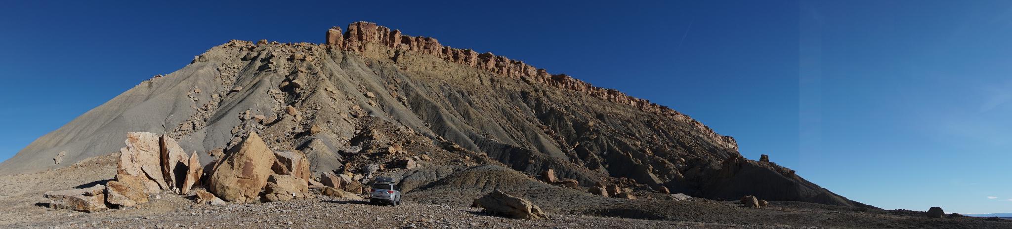 Panorama from the trailhead