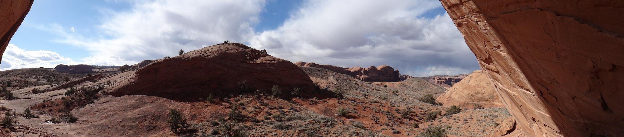 View from the big cave.