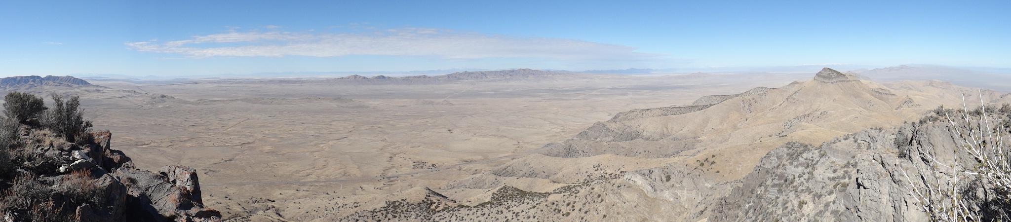 Looking west from the summit area of Craner Peak.