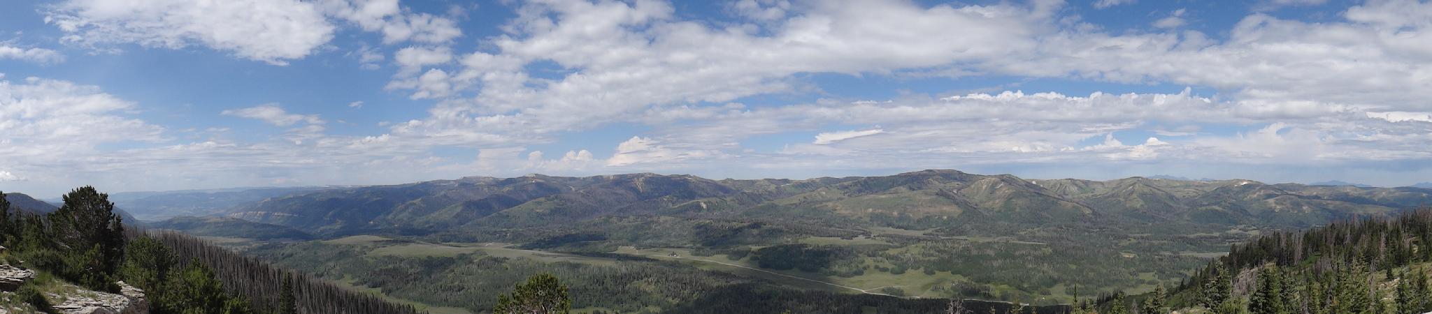 Panorama from East Mountain summit