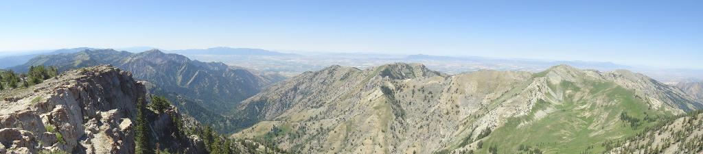 Panorama from the summit