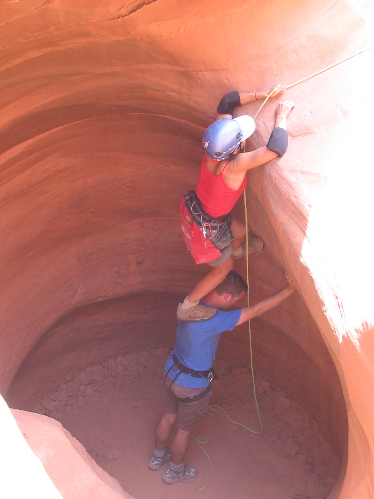 Shoulder stand escape