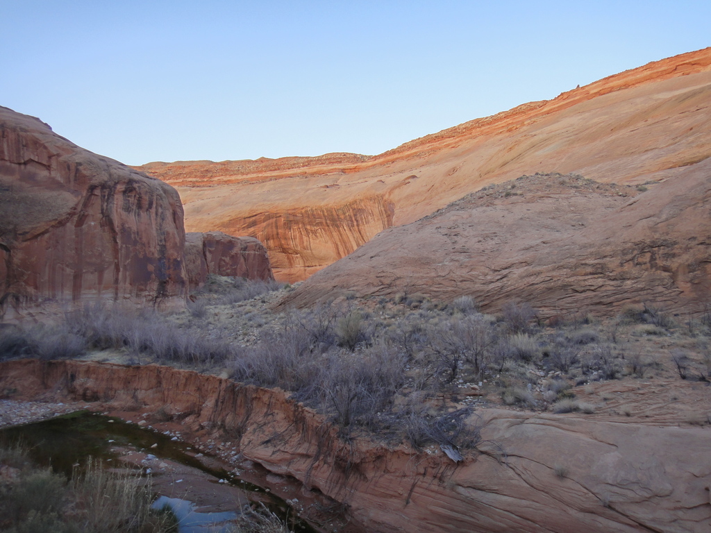 Dawn on the approach to Psycho Damange