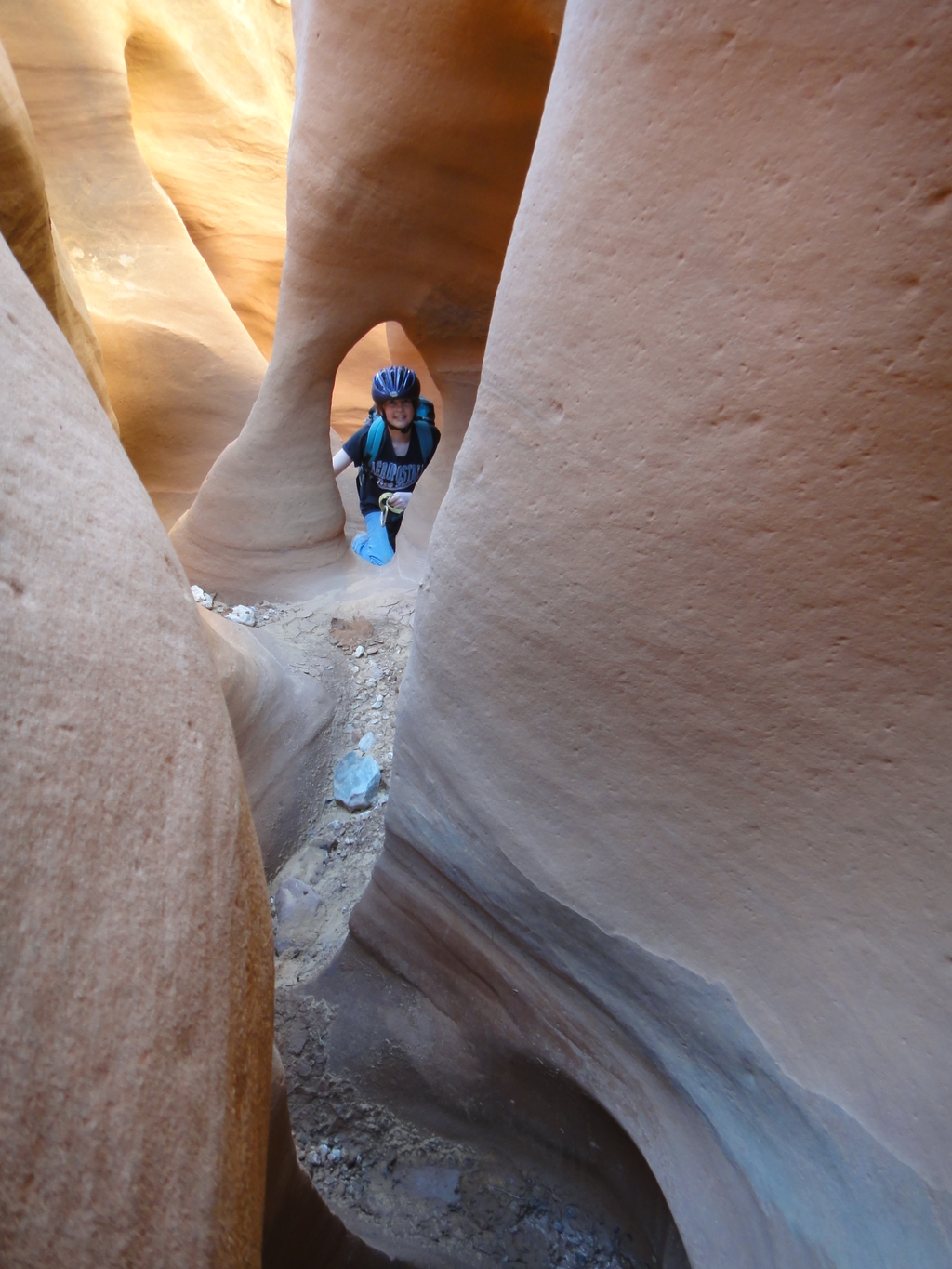 Tyler Fallentine in the East Fork of Big Spring