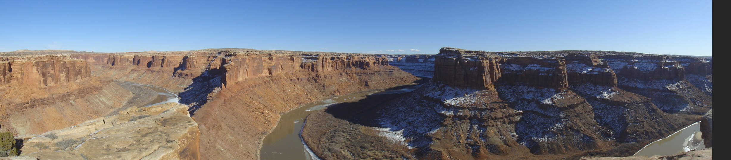 Panorama from Bowknot Bend Viewpoint