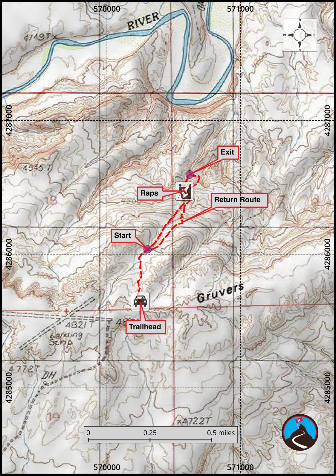Canyoneering Gruver Slot San Rafael Desert Road Trip Ryan