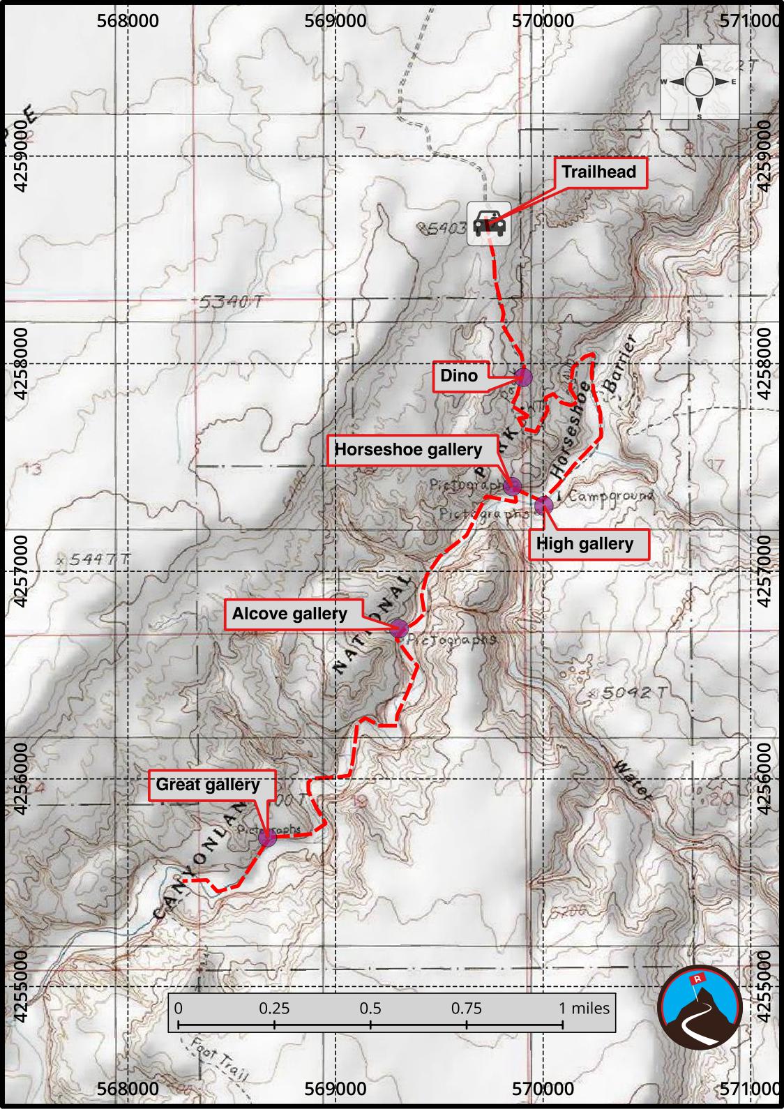Hiking The Great Gallery Horseshoe Canyon Road Trip Ryan