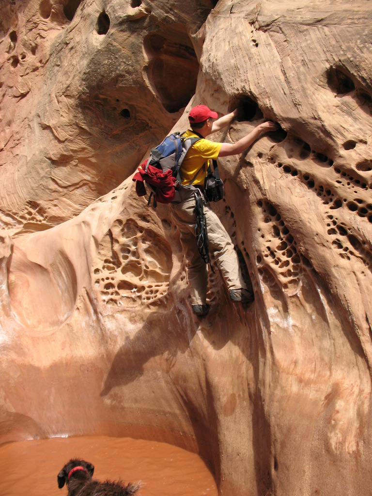 Staying Dry in Ramp  (Cristina Photo)