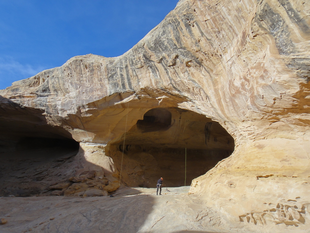 Kent Beverly after the simul-rap - Wild Horse Canyon
