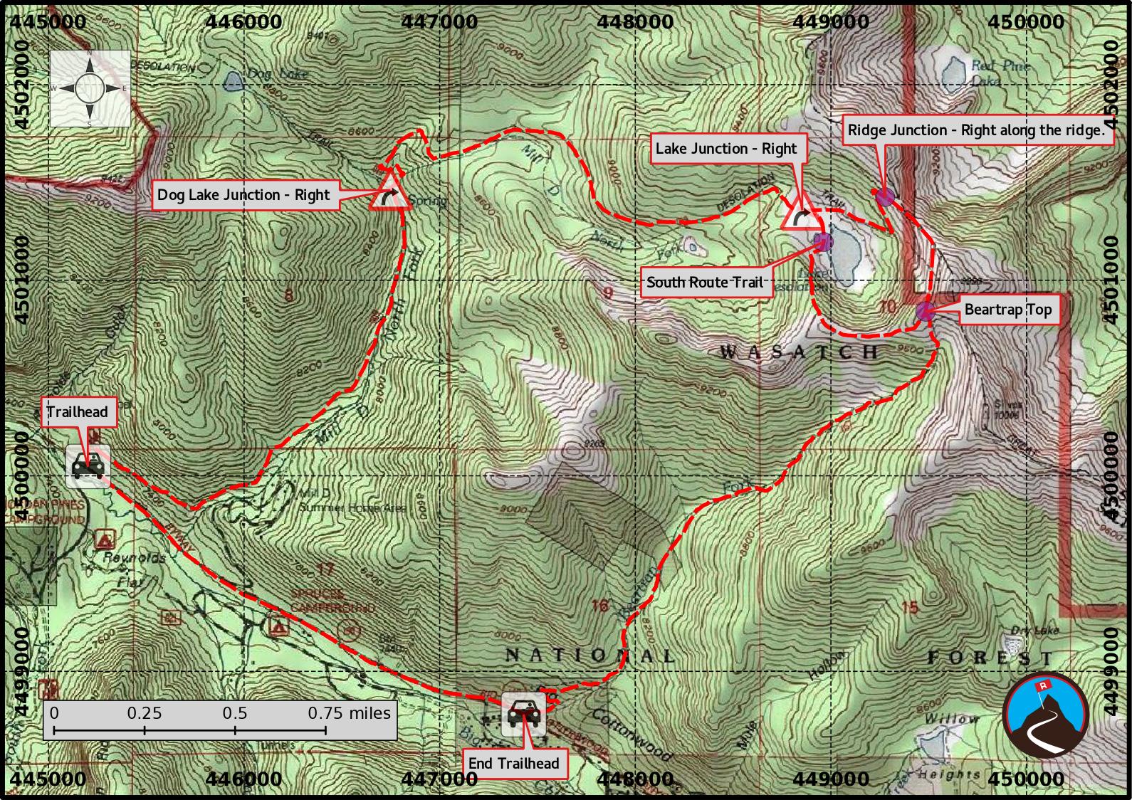 Hiking Lake Desolation Big Cottonwood Road Trip Ryan