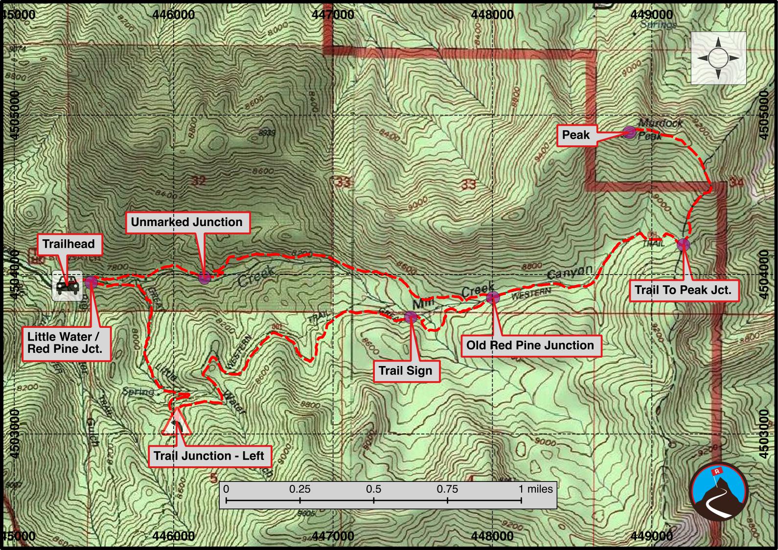 Hiking Red Pine/Little Water Loop and Murdock Peak Millcreek Canyon Road Trip Ryan