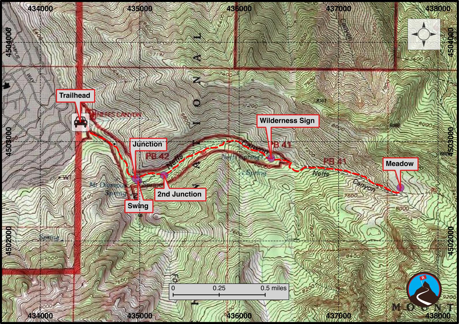 Hiking Neffs Canyon Salt Lake City Road Trip Ryan