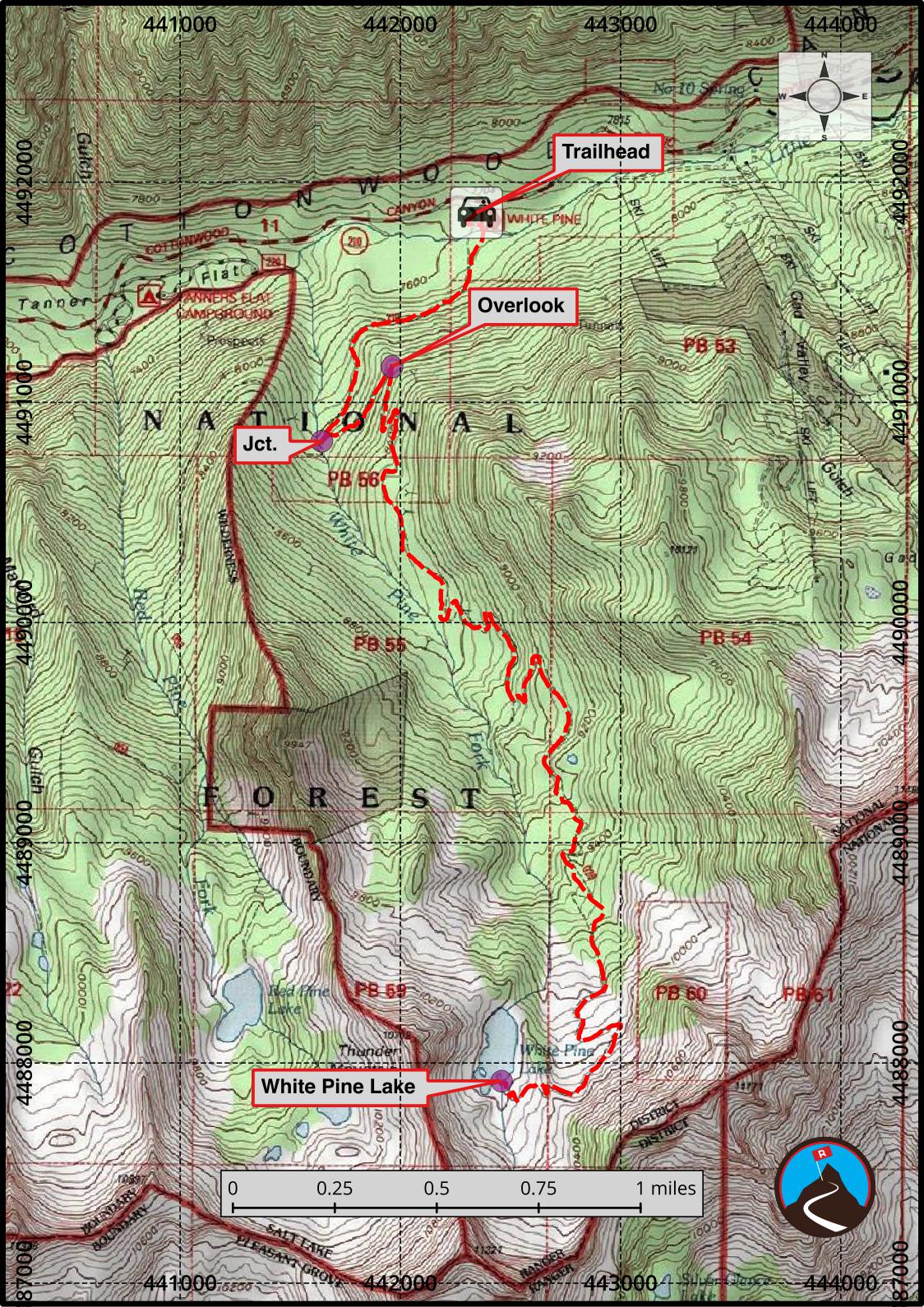 Hiking White Pine Lake Little Cottonwood Canyon Road Trip Ryan