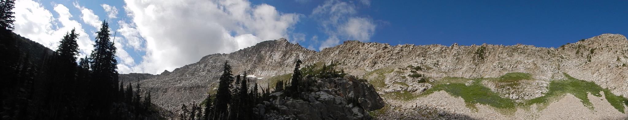 Panorama from White Pine Lake