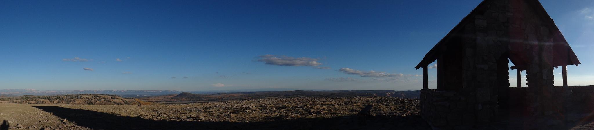 Panorama from the summit.