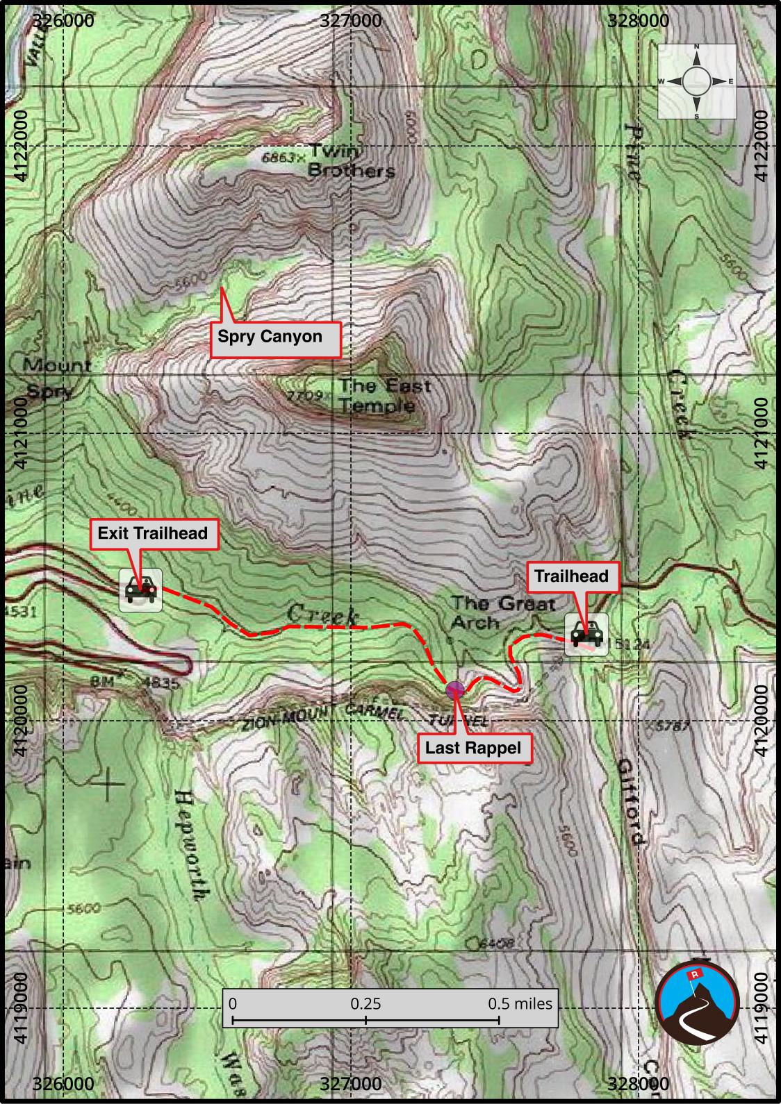 Canyoneering Pine Creek Zion Main Canyon Road Trip Ryan